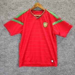 Portugal Soccer Jersey Mens Medium Red Green Shirt Classic Series Football